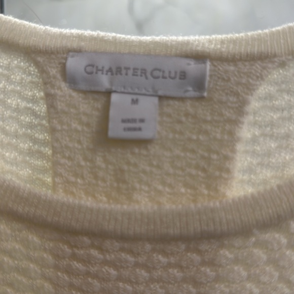 Charter Club Sweater Size Medium - Picture 4 of 4